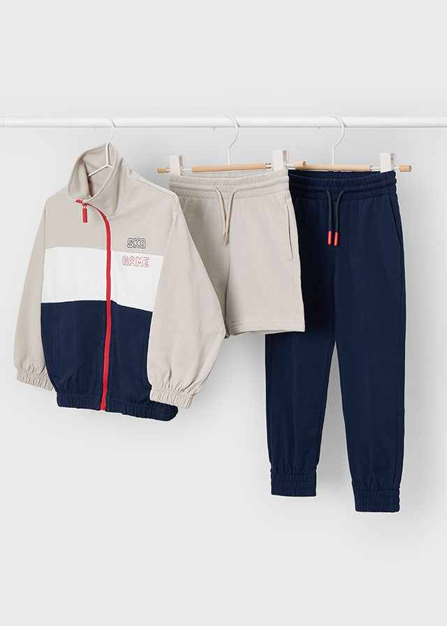 Tracksuit w/ pant & bermuda