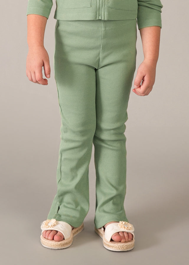 Ribbed flare tracksuit