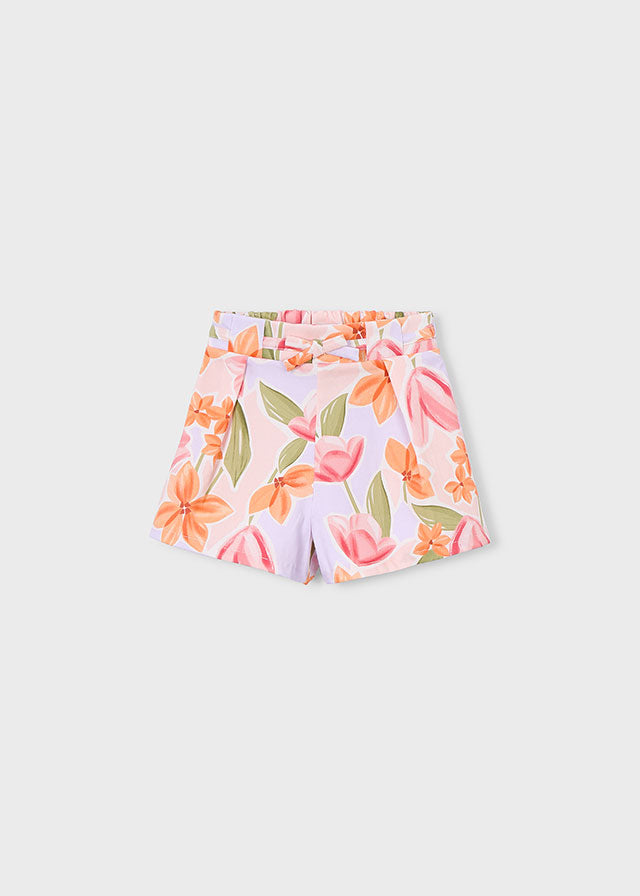 patterned pant skirt