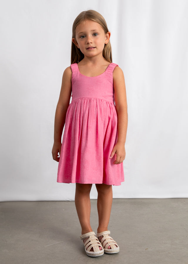 Flowers jacquard dress
