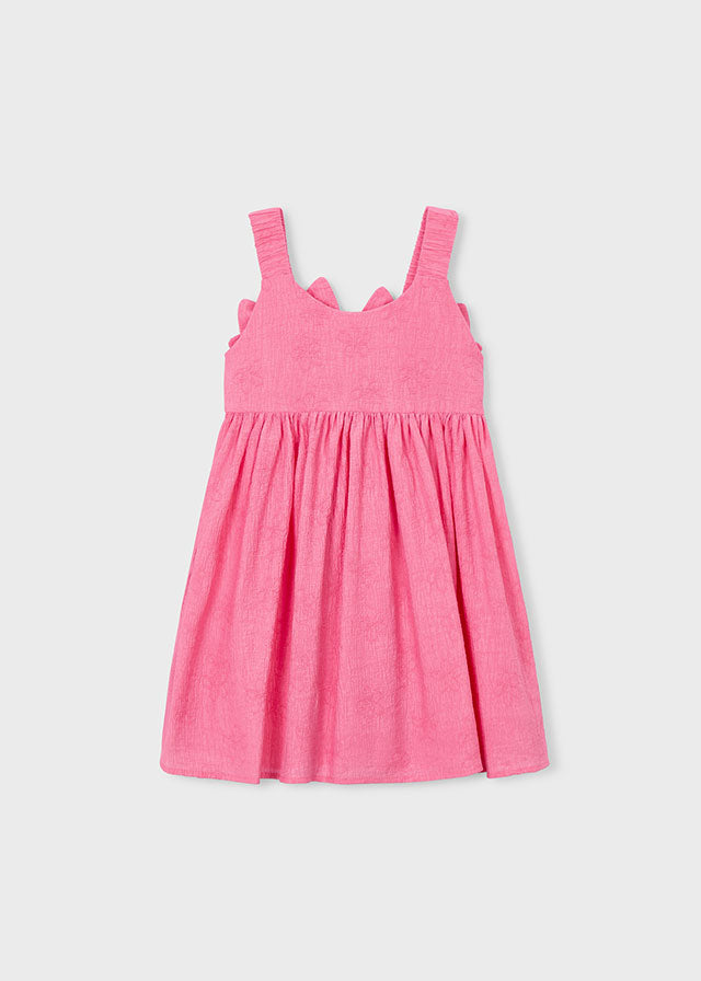 Flowers jacquard dress