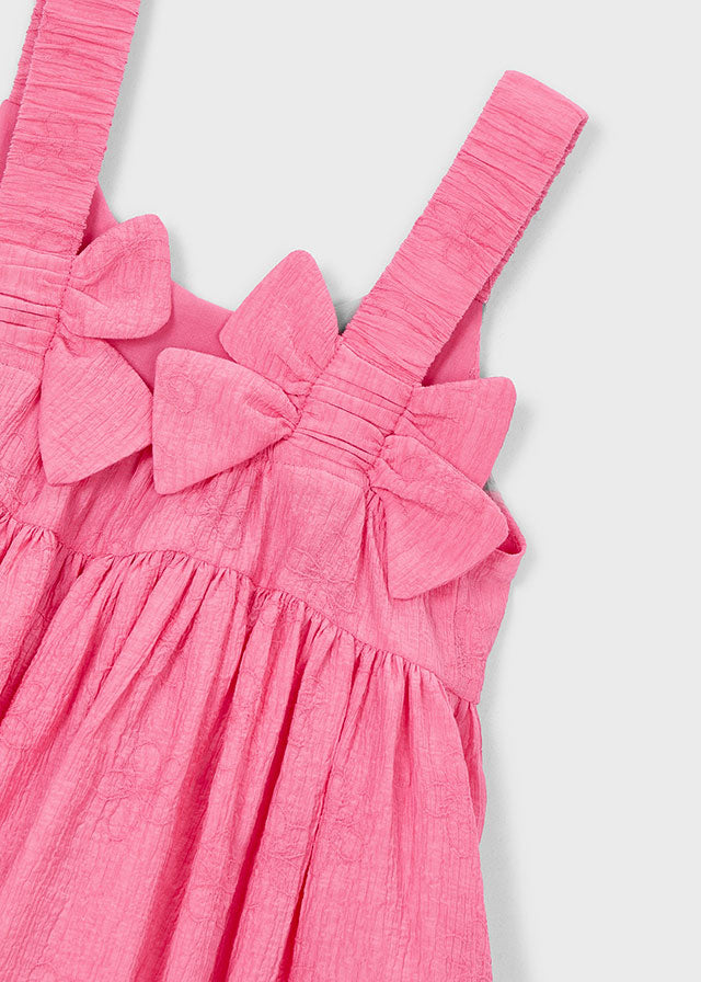 Flowers jacquard dress