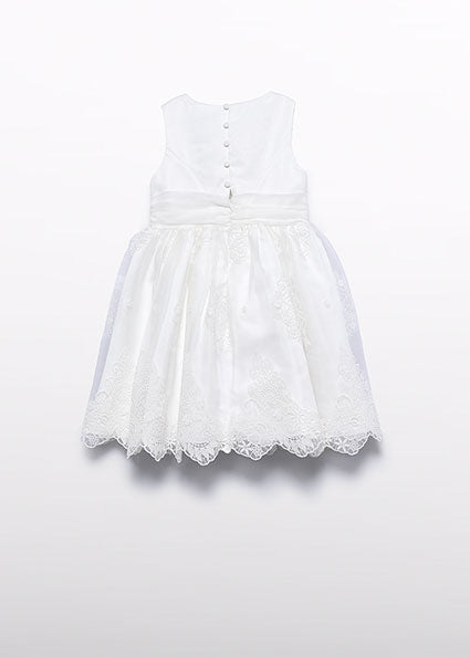 Organdy embroidered dress