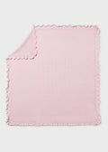 Knit baby blanket