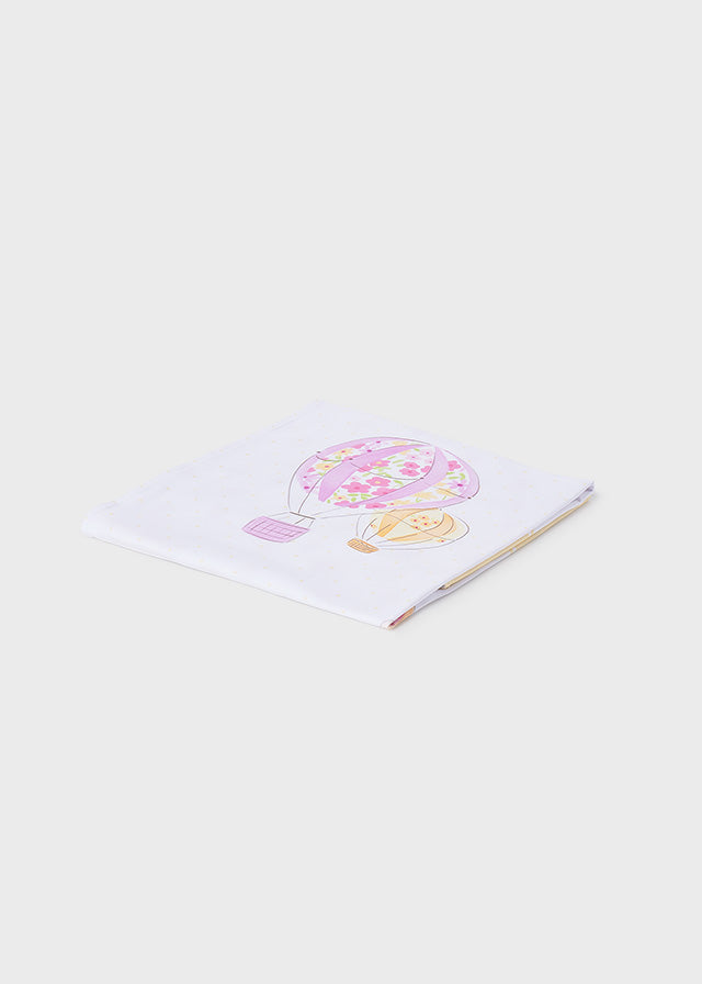 Screen printed swaddle