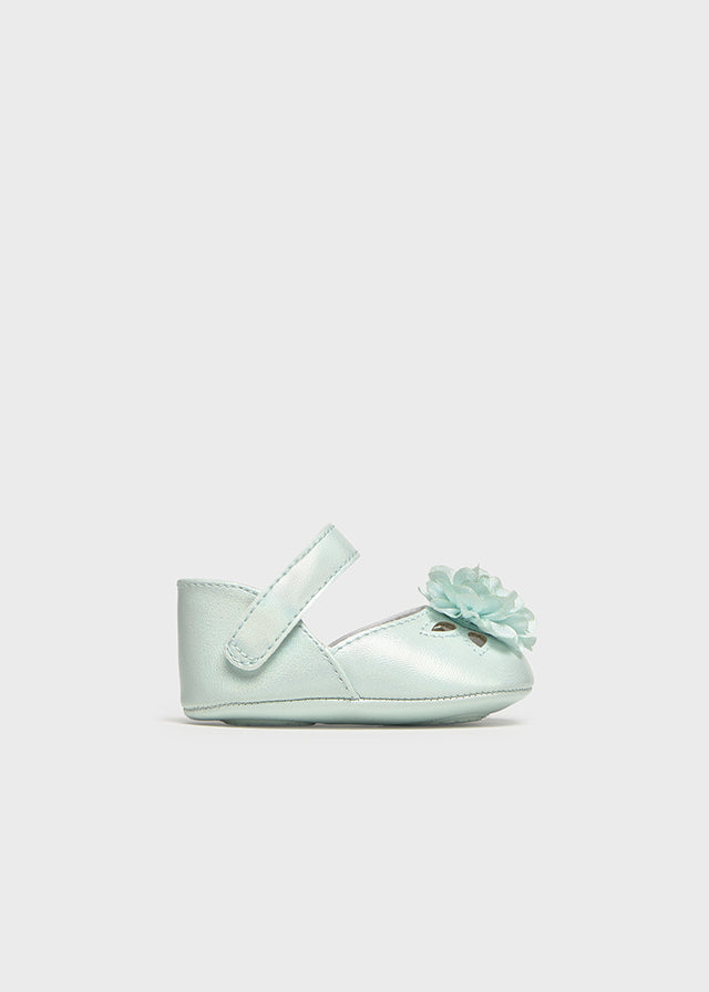 Floral mary janes