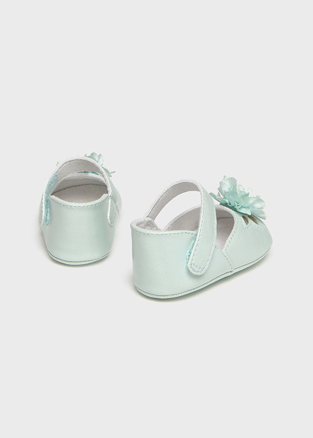 Floral mary janes