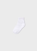 Knit detail socks