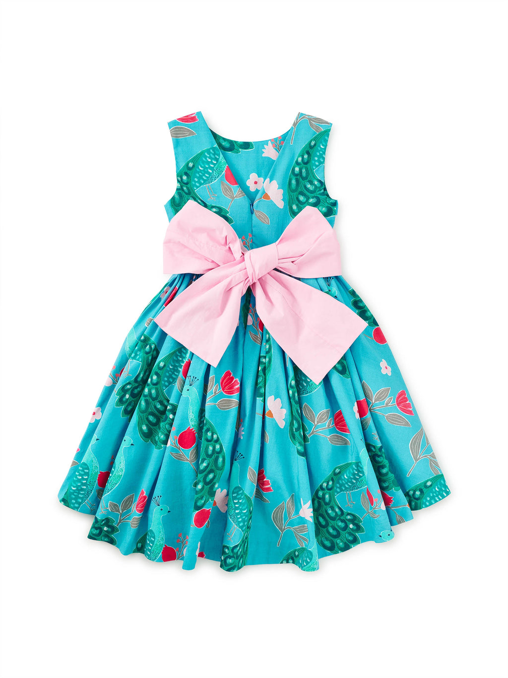 Sleeveless Hi-Lo Sash Dress