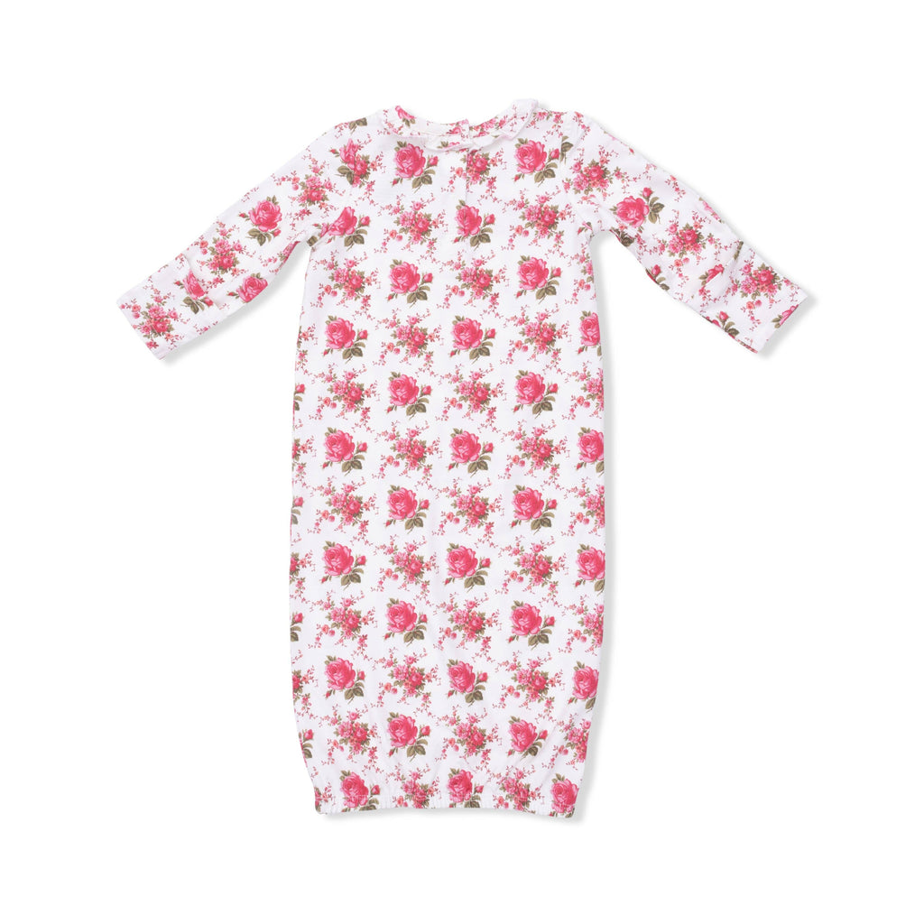 Elegant Roses - Kimono Gown & Knot Headband