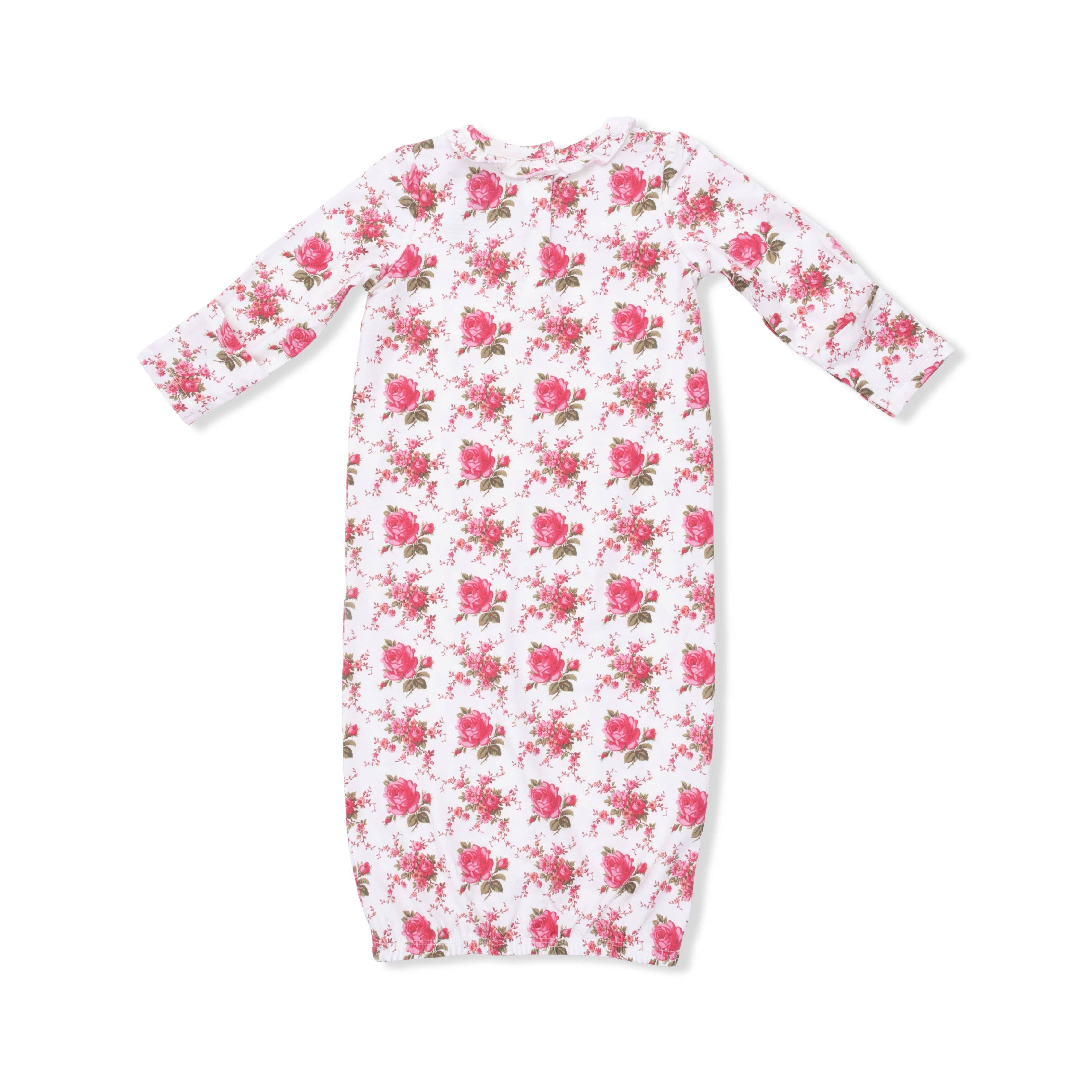 Elegant Roses - Kimono Gown & Knot Headband
