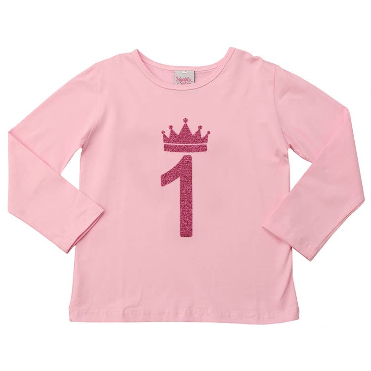 #1 Birthday  Long sleeve T shirt