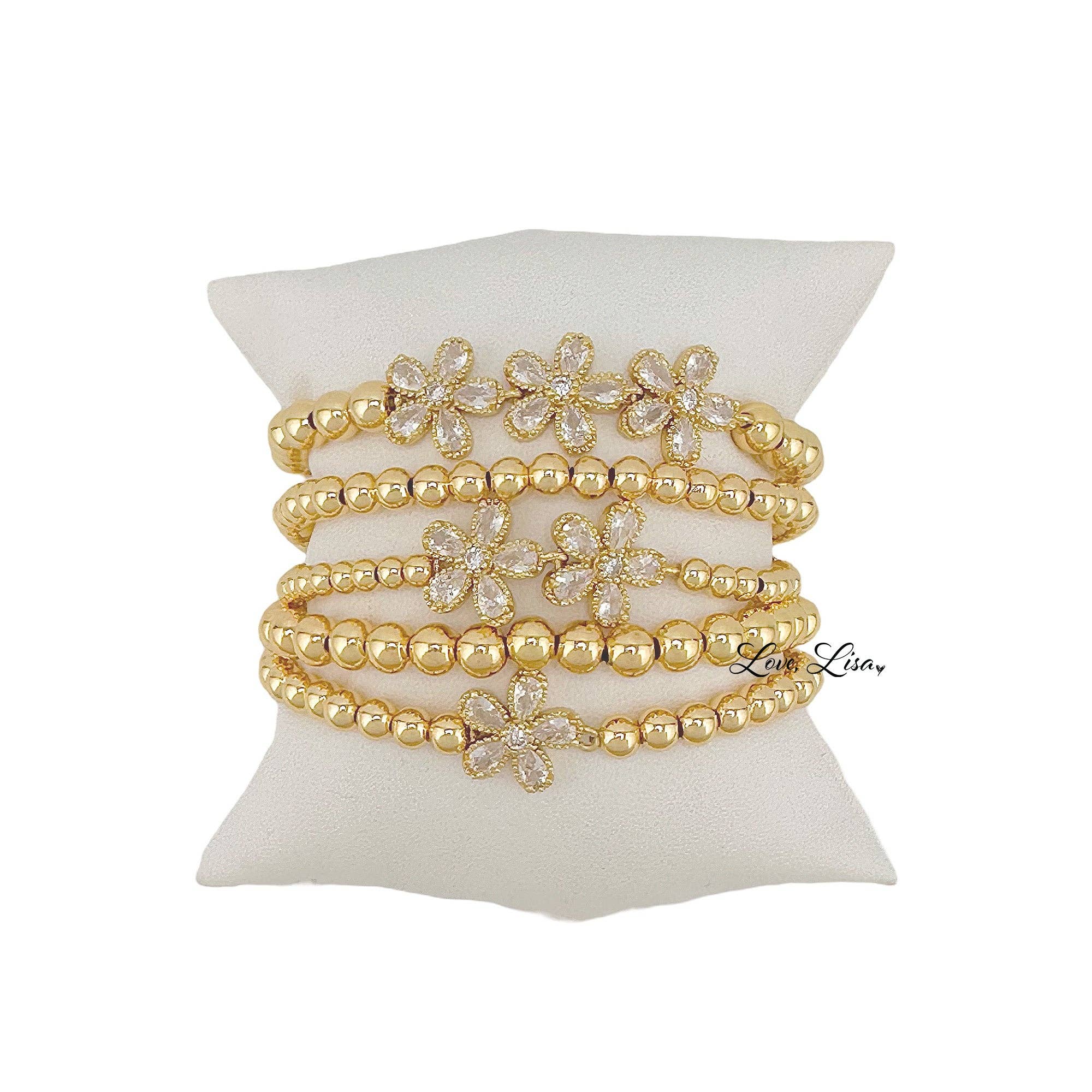 Felicity Floral Collection of Bracelets