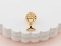 Boys First Communion Gift Chalice Tie Pin - Gold