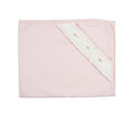 Pima cotton  hand smocked baby girl Blanket