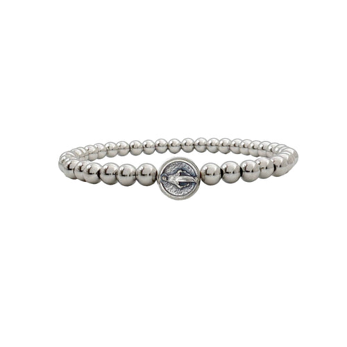 Subliminal Blessed Mother Miraculous Beaded Bracelet