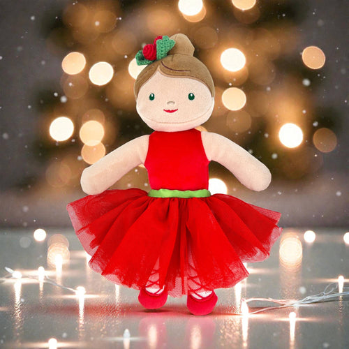Merry the Holiday Ballerina Plush Toy