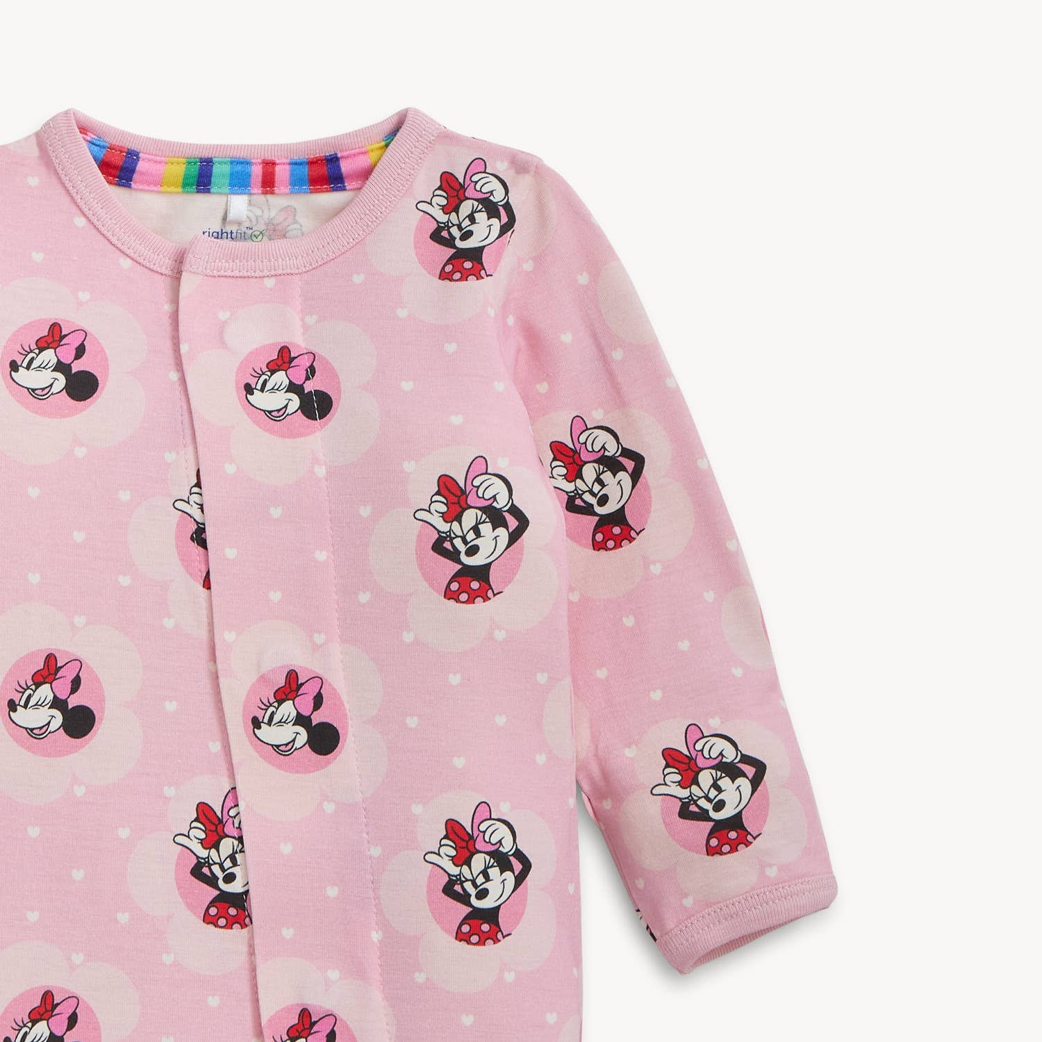 MINNIE GALENTINES DAY RIGHT FIT FOOTIE
