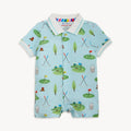 GOPHER IT MODAL MAGNETIC S/S SHORT POLO ROMP