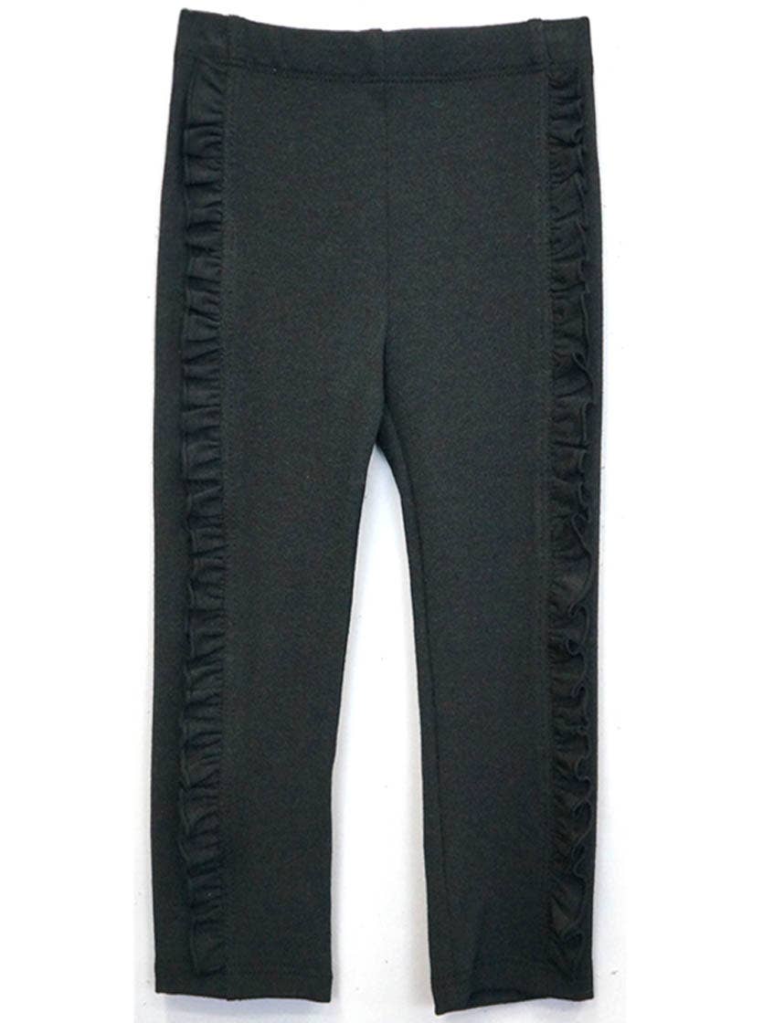 Toddler & Little Girls Side Ruffle Leggings