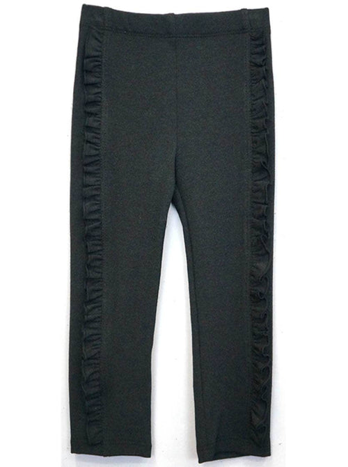 Toddler & Little Girls Side Ruffle Leggings