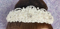 Light Ivory Communion Tiara or Flower Girl
