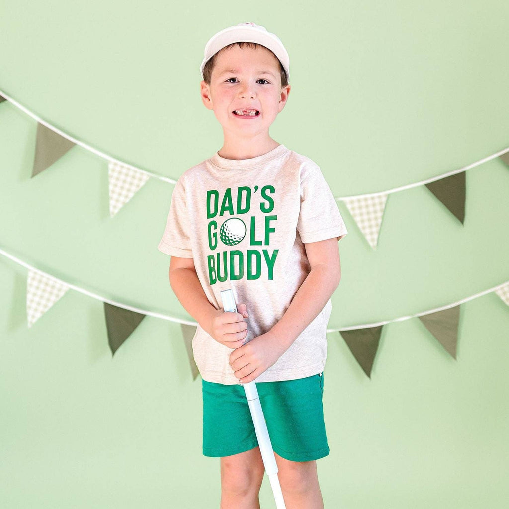 Dad's Golf Buddy Short Sleeve T-Shirt - Boys Clothing
