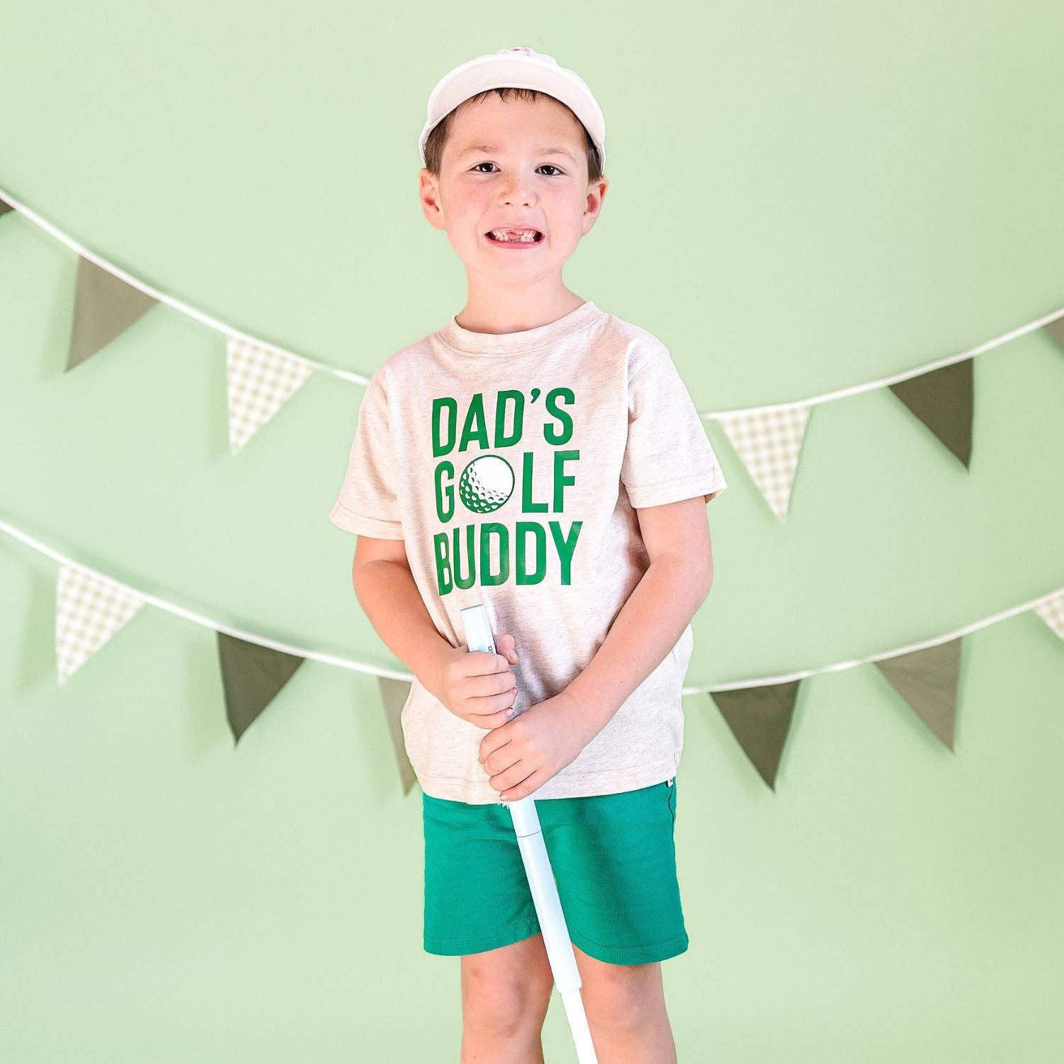 Dad's Golf Buddy Short Sleeve T-Shirt - Boys Clothing