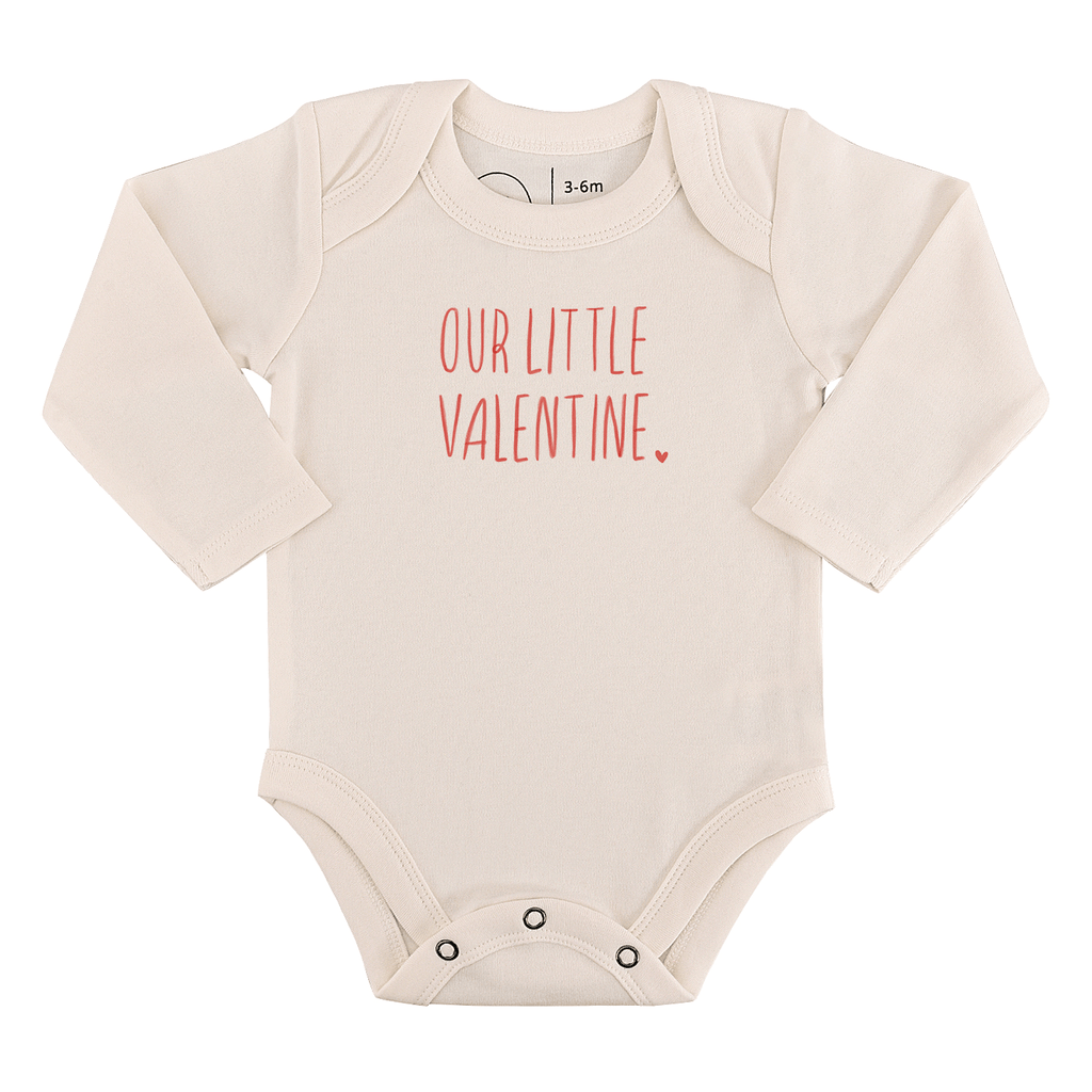 Long sleeve graphic bodysuit | little valentine