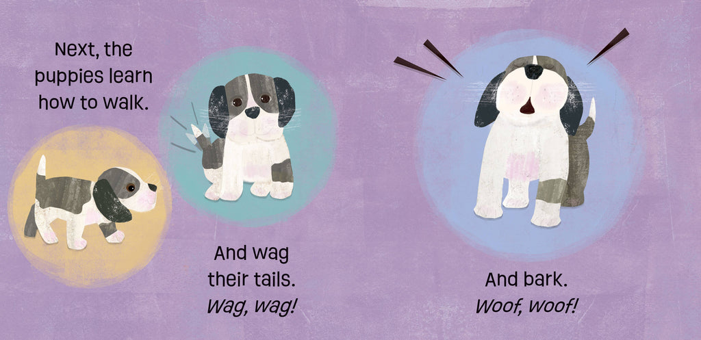 Baby Animals: Puppies Know & Grow