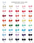 Giant (7 in.) Classic Grosgrain Bow by Color