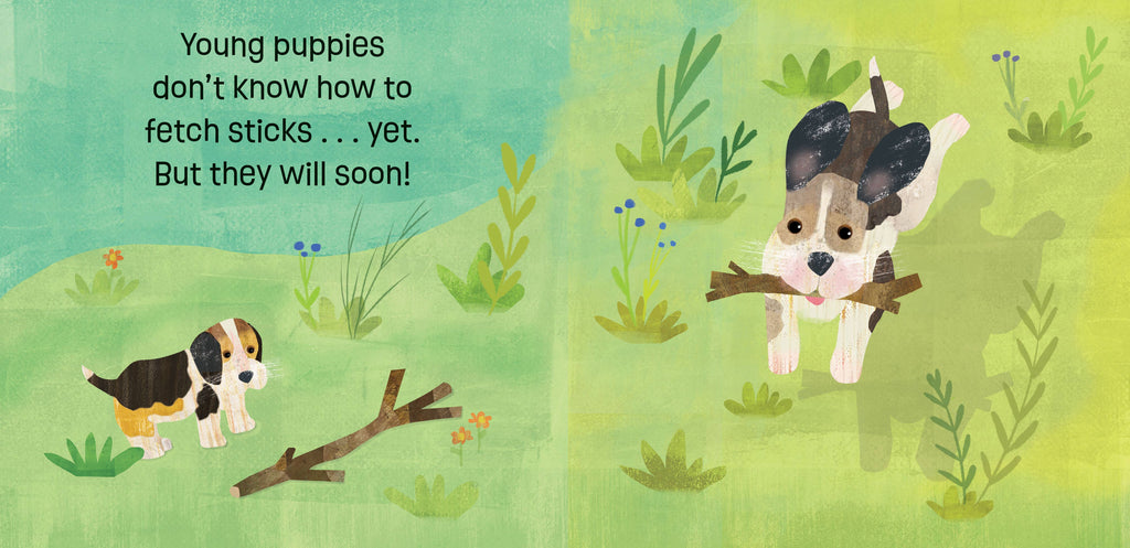 Baby Animals: Puppies Know & Grow