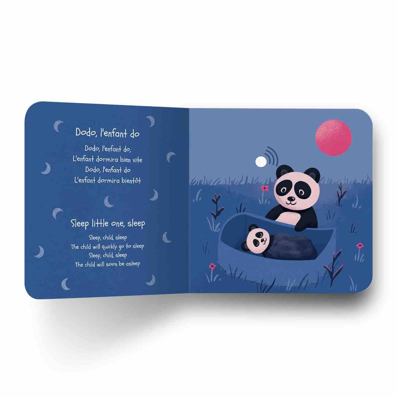 My first French book that sings lullabies