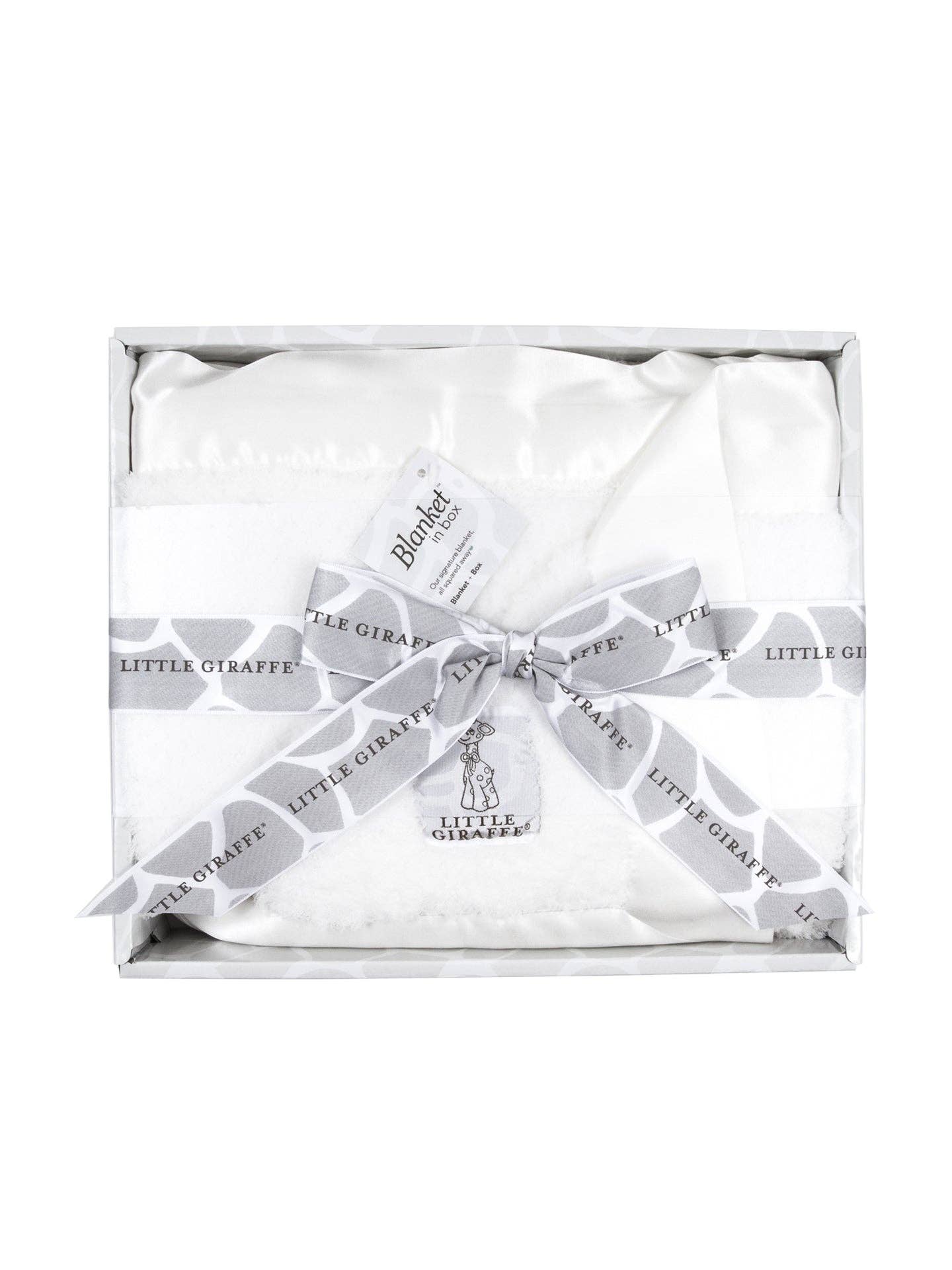 Chenille Baby Blanket: Unboxed / Denim