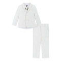 Boys Toddler Suit - White-Special Occasion/Communion/Wedding