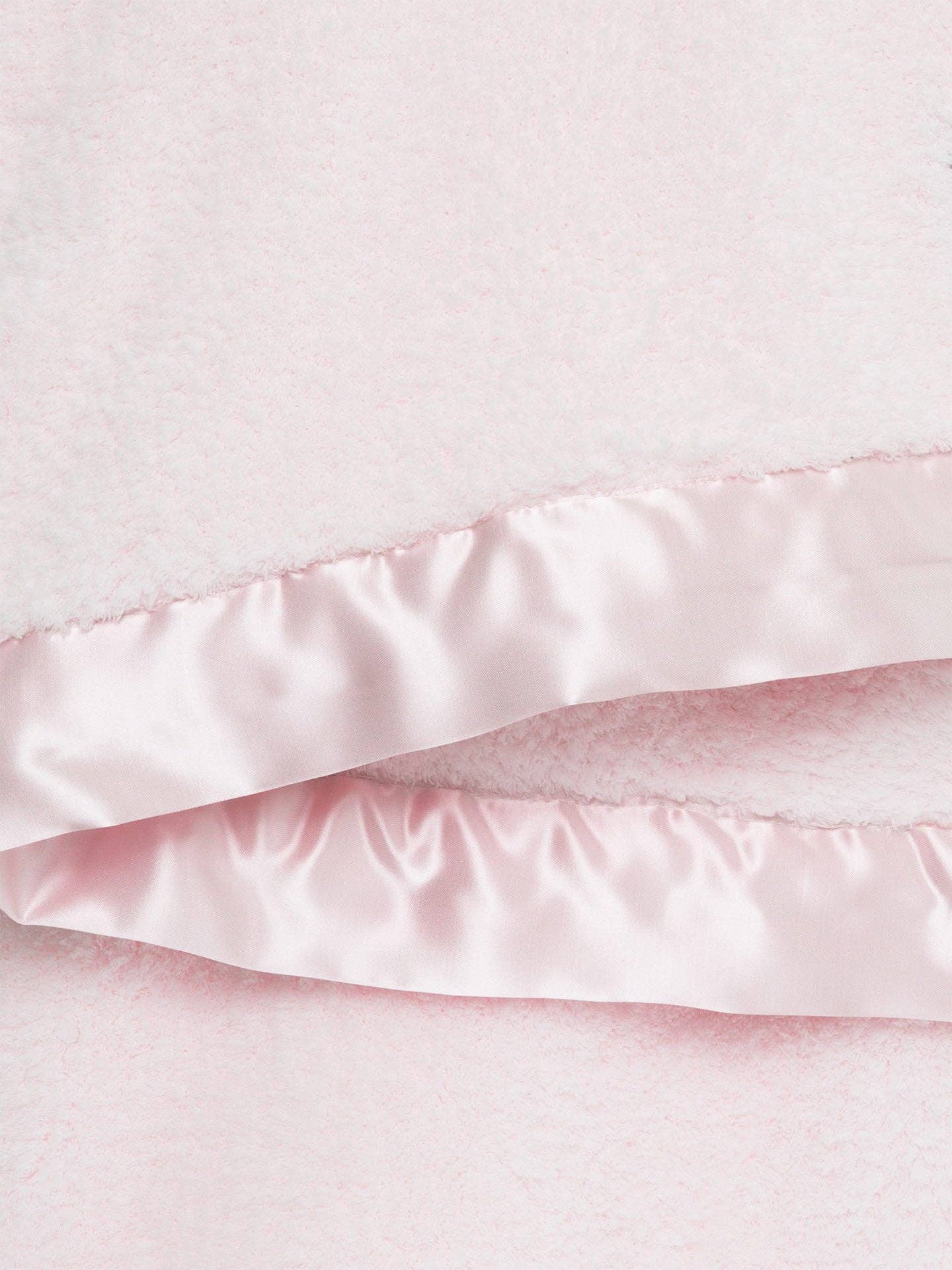 Chenille Baby Blanket: Unboxed / Silver
