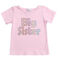 Beaded Big SisterFlat Sleeve Tee