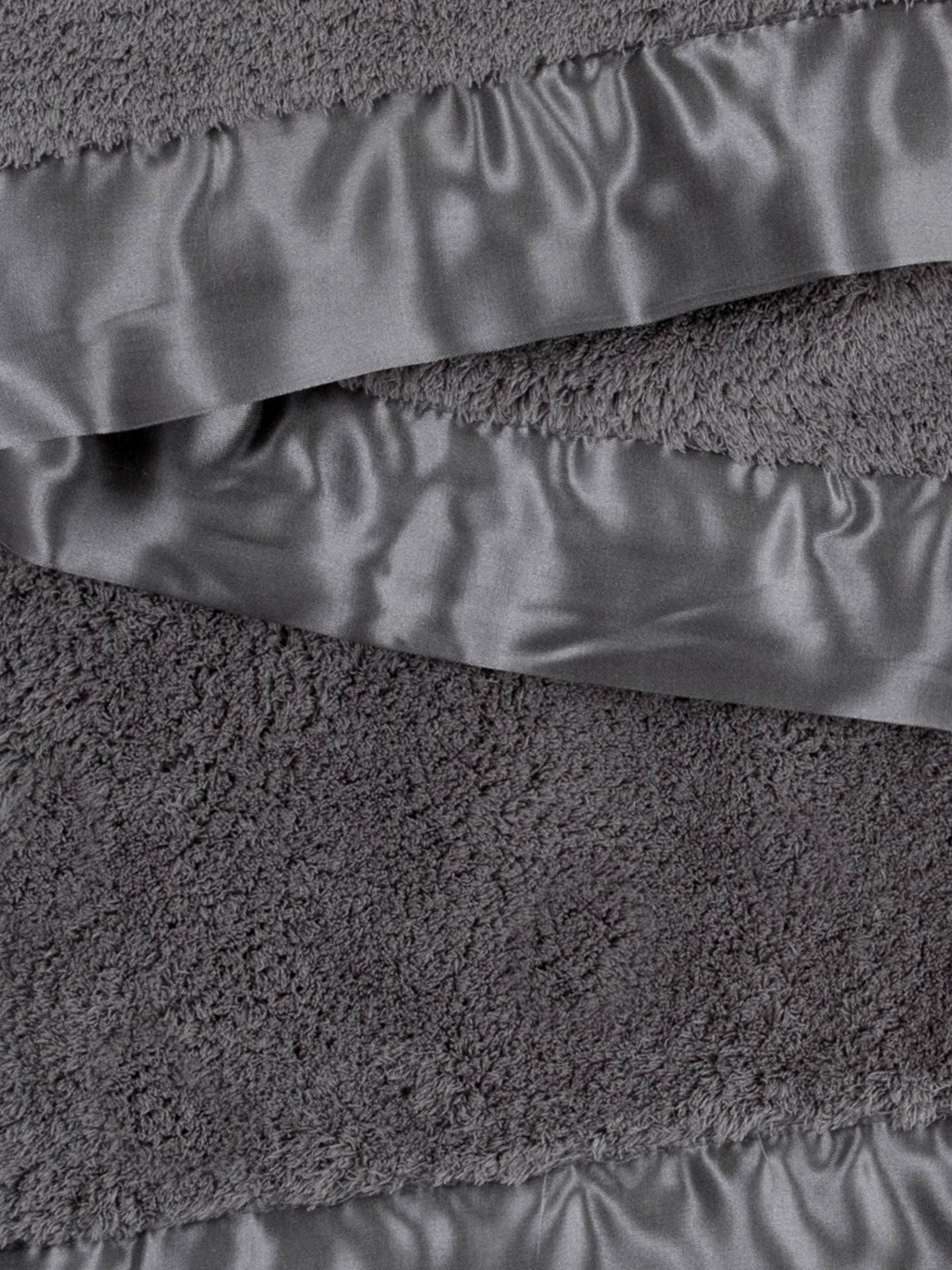 Chenille Baby Blanket: Unboxed / Silver