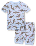Fun shark Viscose Short Sleeve PJs-C