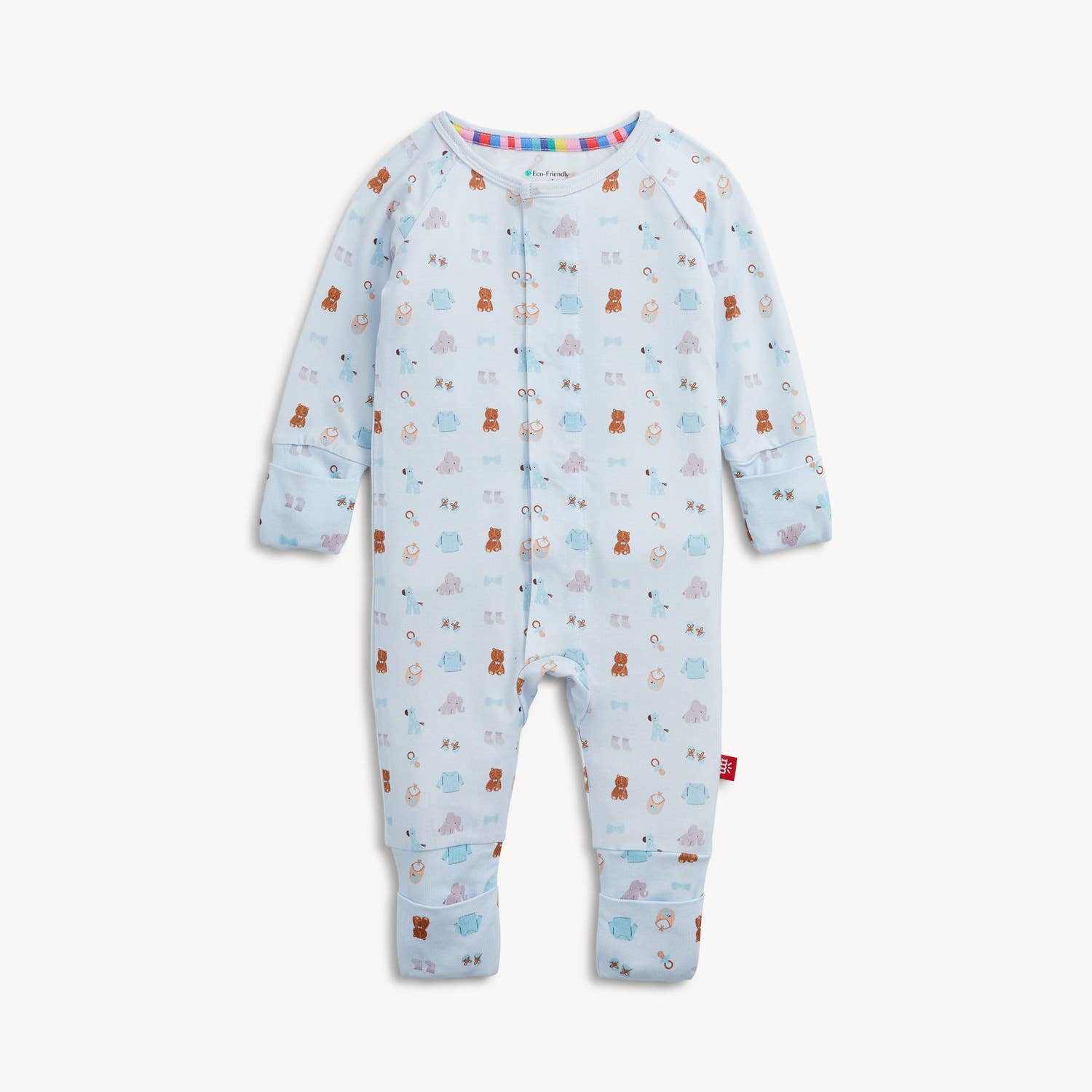 NURSERY NOSTALGIA BLUE MODAL CONV COVERALL