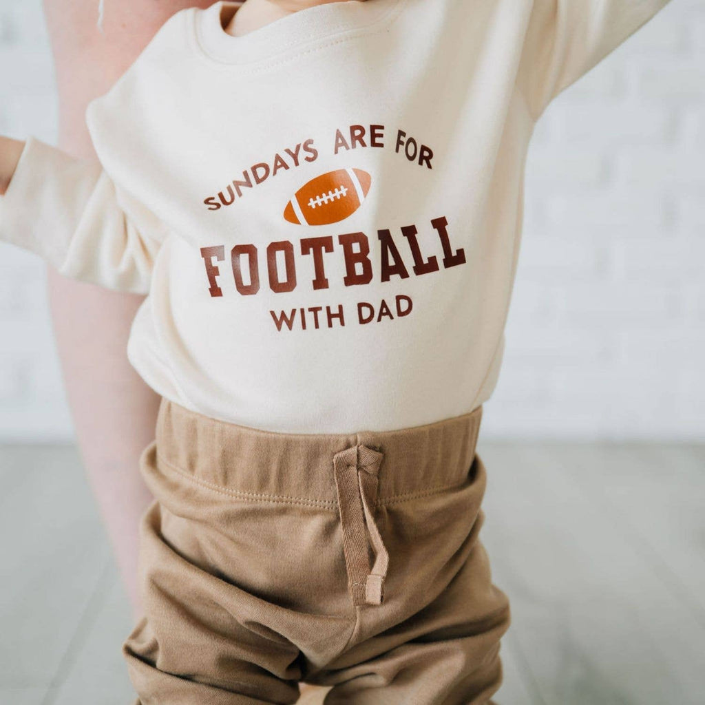 Sundays Are For Football Long Sleeve Romper - Boys Clothing