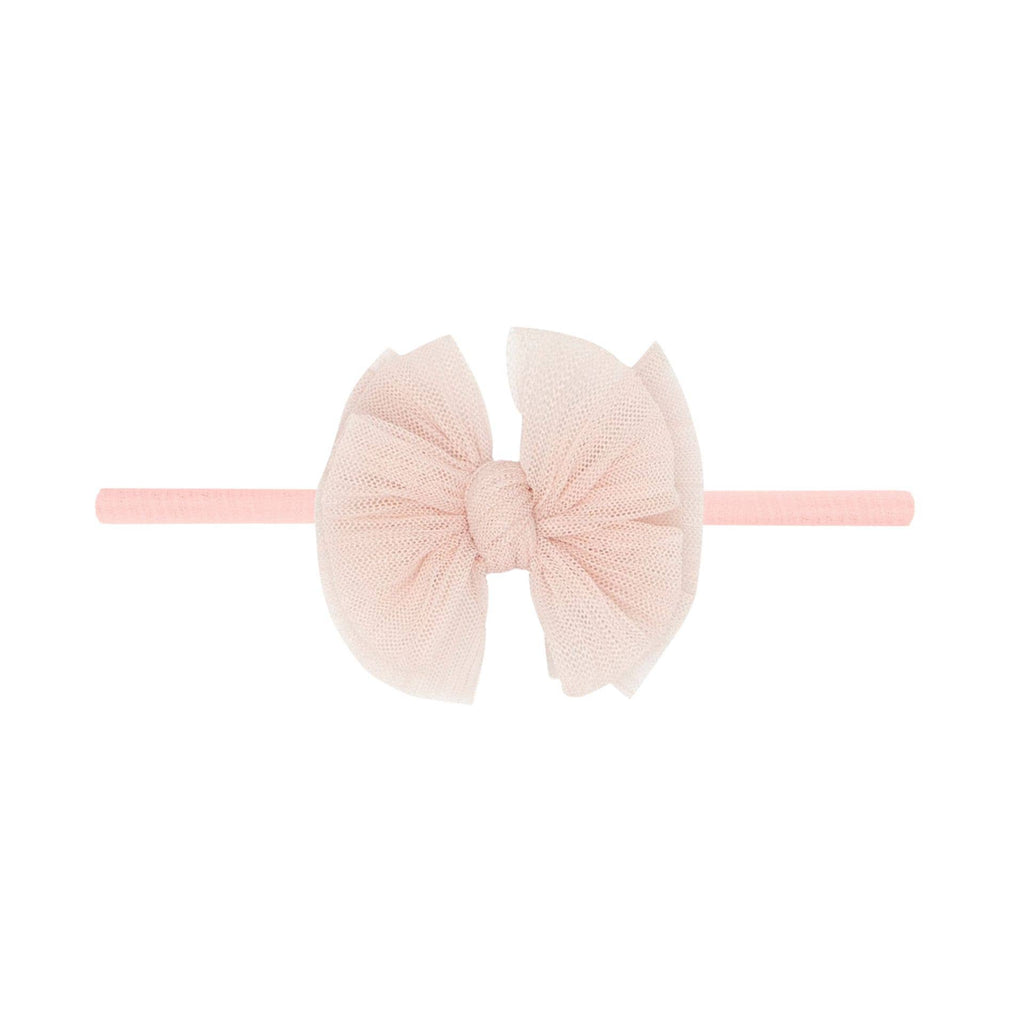 Baby Bling® Tulle Baby FAB® Skinny soft tulle bow headband