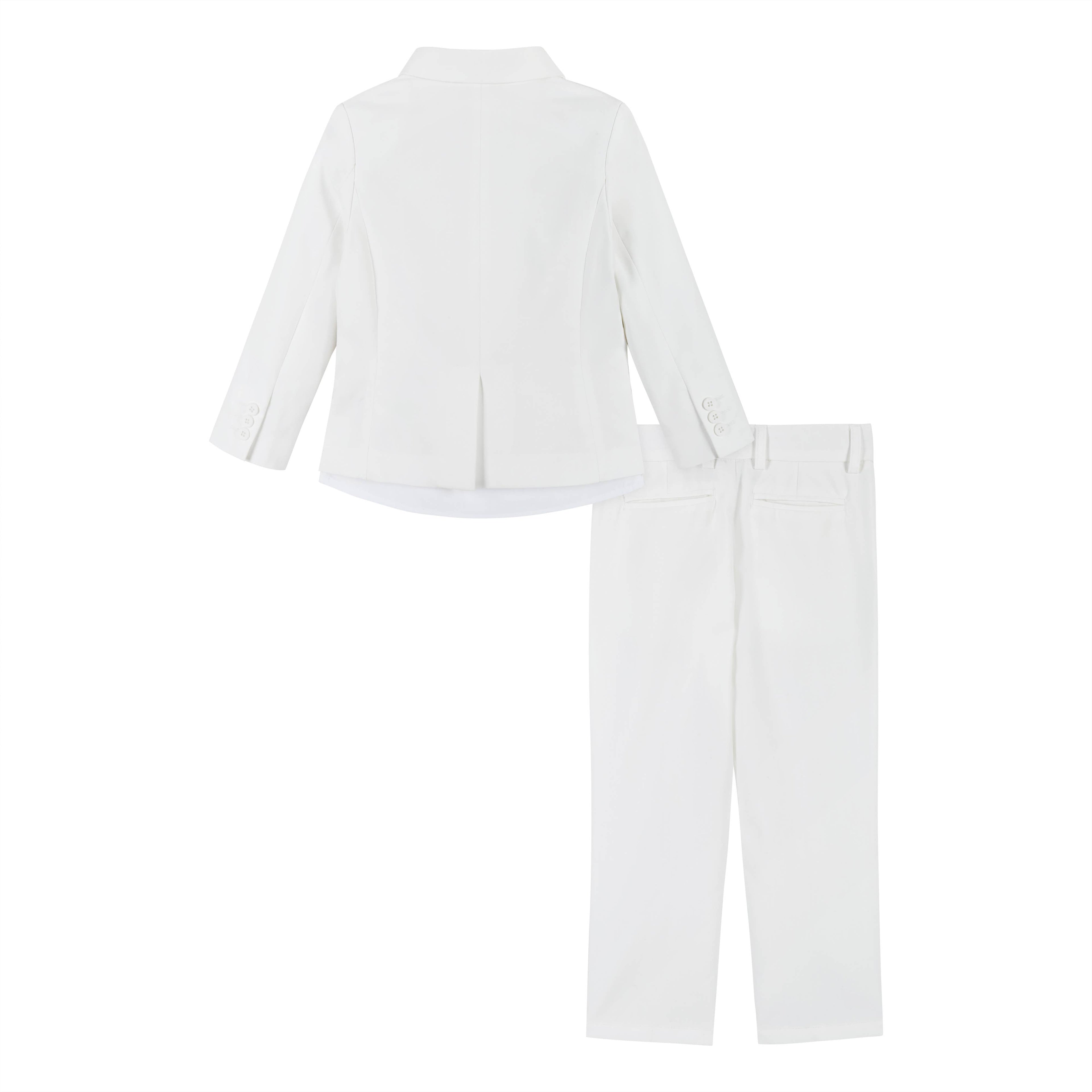 Boys Toddler Suit - White-Special Occasion/Communion/Wedding