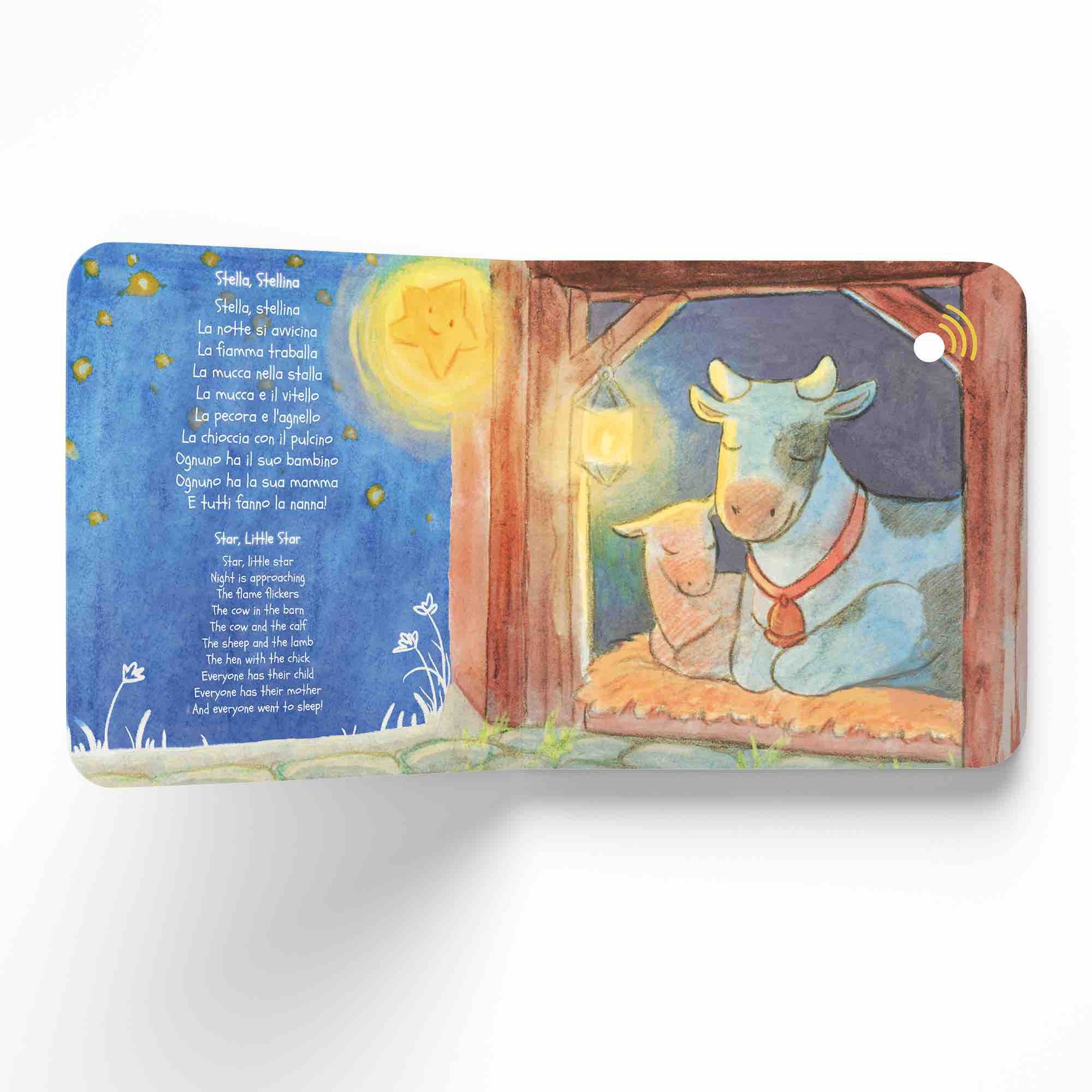 My first Italian book that sings lullabies