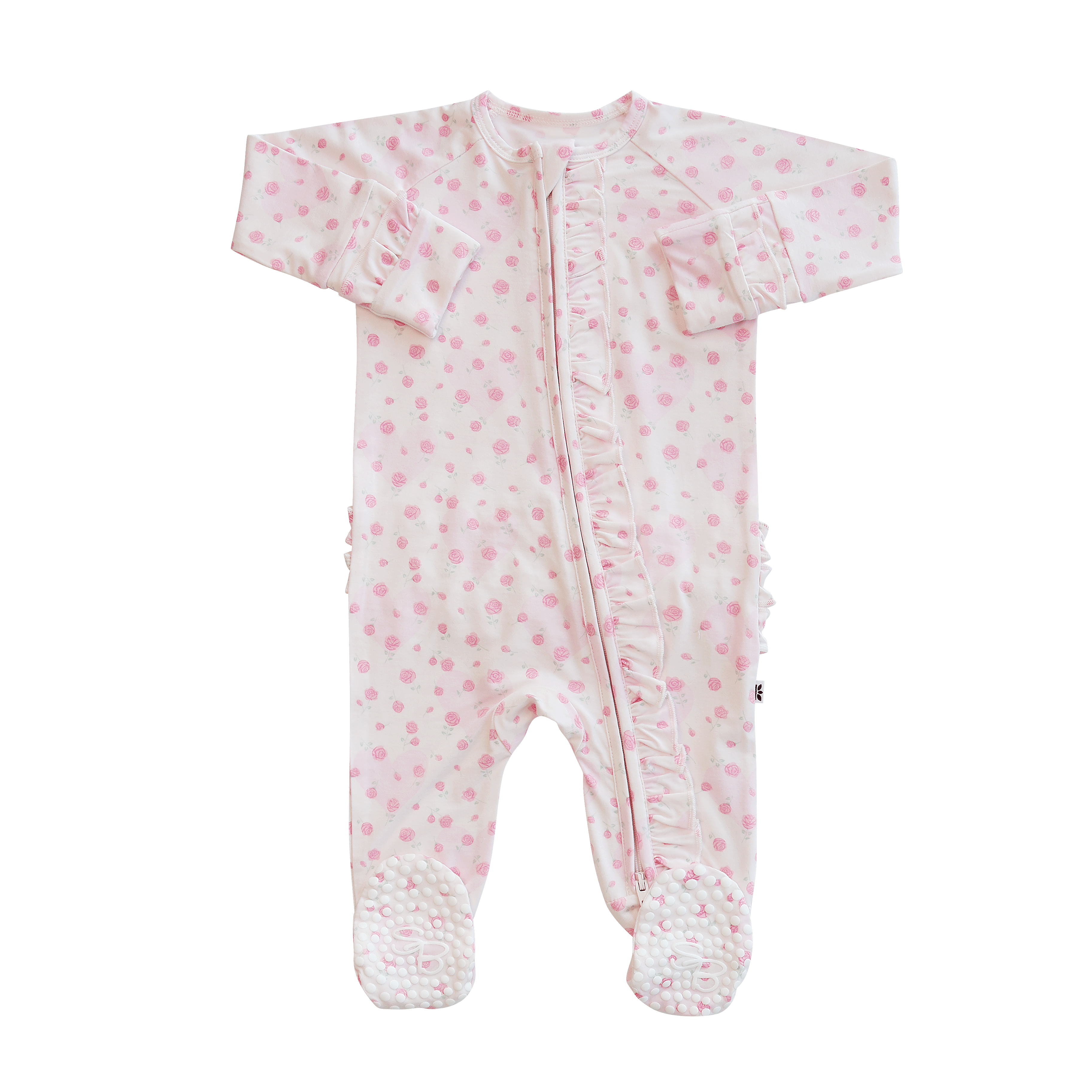 Ruffle Footie - Double Love