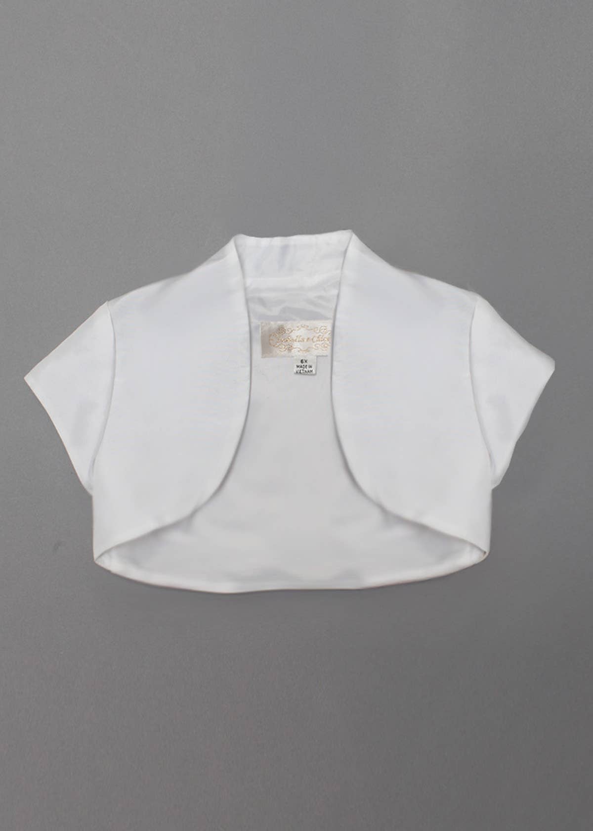 Satin Communion Bolero