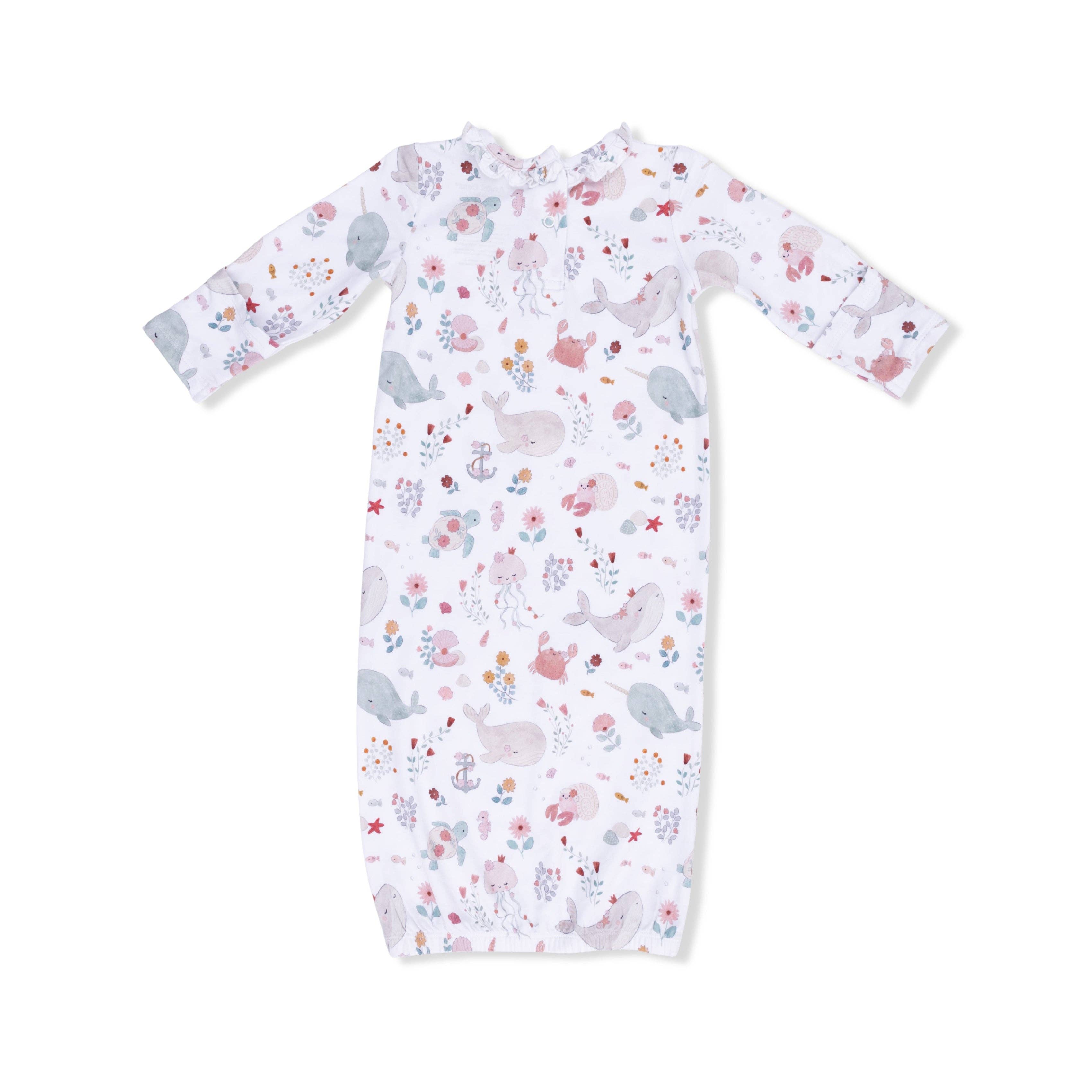 Garden Sea Creatures - Kimono Gown