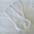 Knee high socks with cross