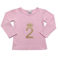 #2 Crown Long Sleeve Tee Shirt