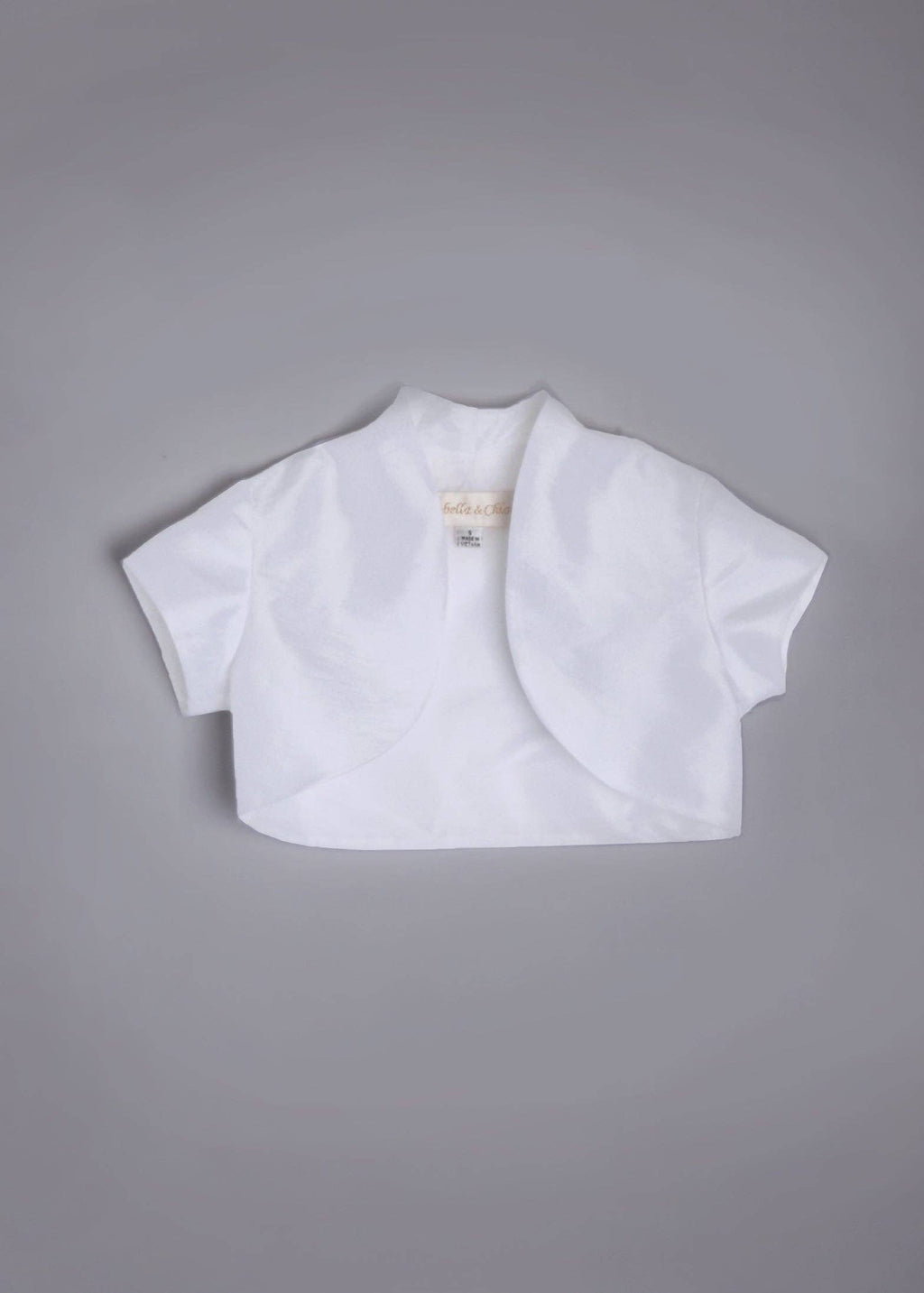Satin Communion Bolero